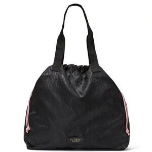 Victoria's Secret Logo Packable Large Tote Bag NWT